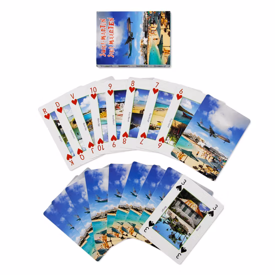 Poker Printing Customized High Quality Black Plastic PVC Playing Cards Pokers