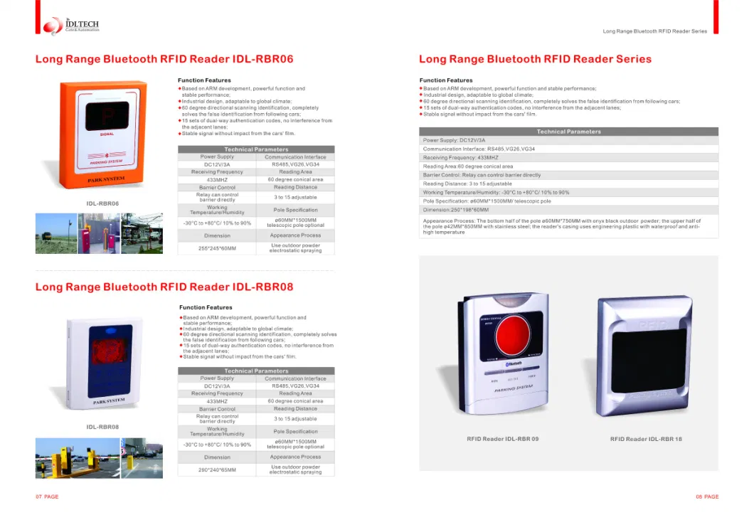 RFID Tag Readerr for Hands-Free Parking System